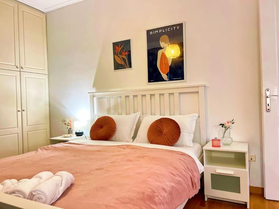Cozy Fairytal Garden Apartment, Family Friendly, Free Parking, 15 Min To Airport Athen Exterior foto